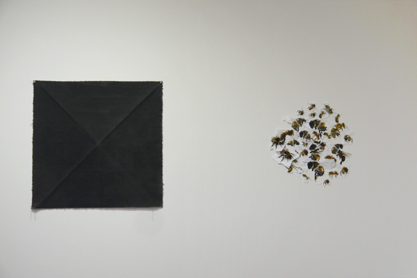 Highlights installation view | Left: Kelly Kroener | Right: Joe Allen